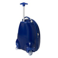 Navy Blue-Orange - Back - Paw Patrol Chase 2 Wheeled Suitcase