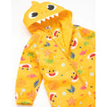 Yellow - Lifestyle - Baby Shark Childrens-Kids 3D Teeth Puddle Suit
