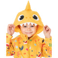 Yellow - Pack Shot - Baby Shark Childrens-Kids 3D Teeth Puddle Suit