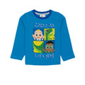 Blue - Back - Cocomelon Boys Long-Sleeved Pyjama Set