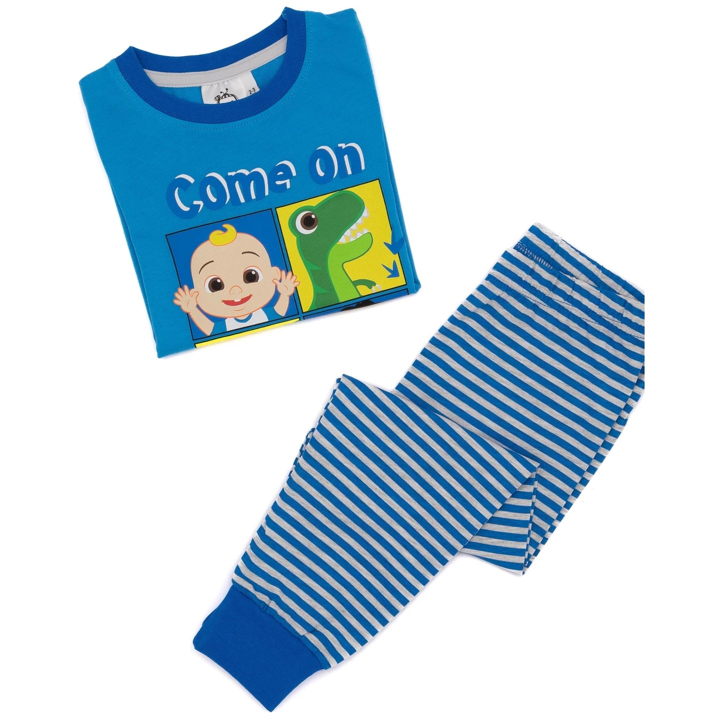 Blue - Lifestyle - Cocomelon Boys Long-Sleeved Pyjama Set