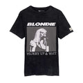 Black-White - Front - Blondie Unisex Adult Hurry Up & Wait T-Shirt