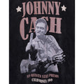 Black - Lifestyle - Johnny Cash Unisex Adult State Prison T-Shirt
