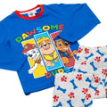 Blue-Grey - Pack Shot - Paw Patrol Childrens-Kids Long-Sleeved Pyjama Set