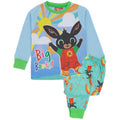 Blue - Front - Bing Bunny Boys Long-Sleeved Pyjama Set