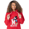 Red - Lifestyle - Mickey Mouse Womens-Ladies Borg Pyjama Set