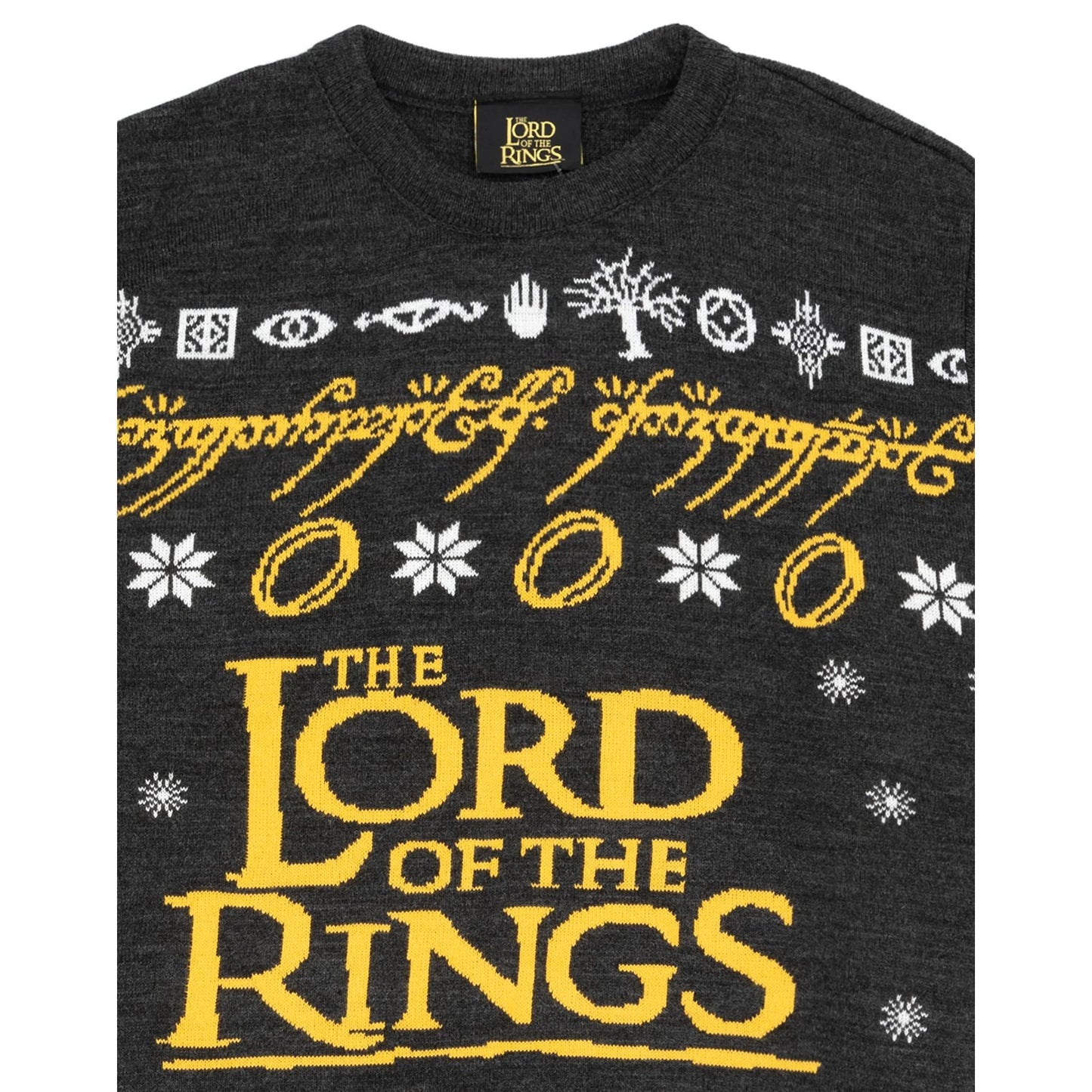 Black - Lifestyle - The Lord Of The Rings Unisex Adult Christmas Jumper
