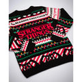 Black - Back - Stranger Things Unisex Adult Christmas Jumper