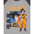 Grey-Black - Lifestyle - Dragon Ball Z Mens Goku Long Pyjama Set