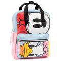 Pastel Pink-Blue - Front - Disney Childrens-Kids Daisy Duck Minnie Mouse Backpack