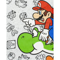 Grey - Side - Super Mario Boys Yoshi Marl T-Shirt