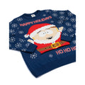 Blue-Red - Back - South Park Mens Knitted Christmas Jumper