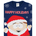 Blue-Red - Side - South Park Mens Knitted Christmas Jumper