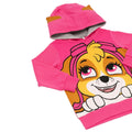 Pink - Side - Paw Patrol Childrens-Kids Skye 3D Ears Hoodie