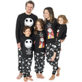 Black-White - Close up - Nightmare Before Christmas Mens Pyjama Set