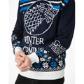Blue-White - Lifestyle - Game Of Thrones Unisex Adult Stark Knitted Christmas Jumper
