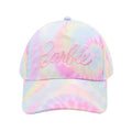 Pink - Side - Barbie Childrens-Kids Tie Dye Cap