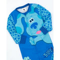 Blue - Side - Blue´s Clues & You! Childrens-Kids Fleece Sleepsuit
