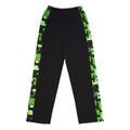 Green-Black - Pack Shot - Minecraft Boys Gamer Long Pyjama Set