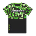 Green-Black - Lifestyle - Minecraft Boys Gamer Long Pyjama Set