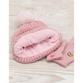 Pink - Pack Shot - Paw Patrol Girls Friends Knitted Hat And Gloves Set