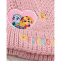 Pink - Close up - Paw Patrol Girls Friends Knitted Hat And Gloves Set