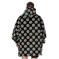 Black - Back - Dragon Ball Z Unisex Adult Oversized Hoodie Blanket