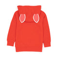 Red-White - Back - Paw Patrol Childrens-Kids Marshall 3D Ears Hoodie