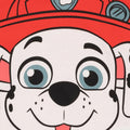 Red-White - Close up - Paw Patrol Childrens-Kids Marshall 3D Ears Hoodie