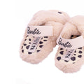 Pink - Pack Shot - Barbie Girls Faux Fur Slip-on Slippers