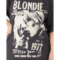 Charcoal Grey - Pack Shot - Blondie Womens-Ladies Oversized T-Shirt Dress