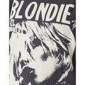 Charcoal Grey - Close up - Blondie Womens-Ladies Oversized T-Shirt Dress