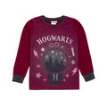 Maroon-Grey - Lifestyle - Harry Potter Girls Long-Sleeved Pyjama Set