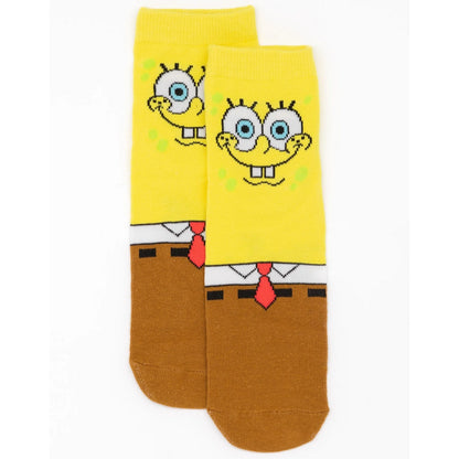 Multicoloured - Lifestyle - SpongeBob SquarePants Childrens-Kids Socks (Pack of 5)