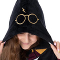 Black - Pack Shot - Harry Potter Childrens-Kids Gryffindor Sleepsuit