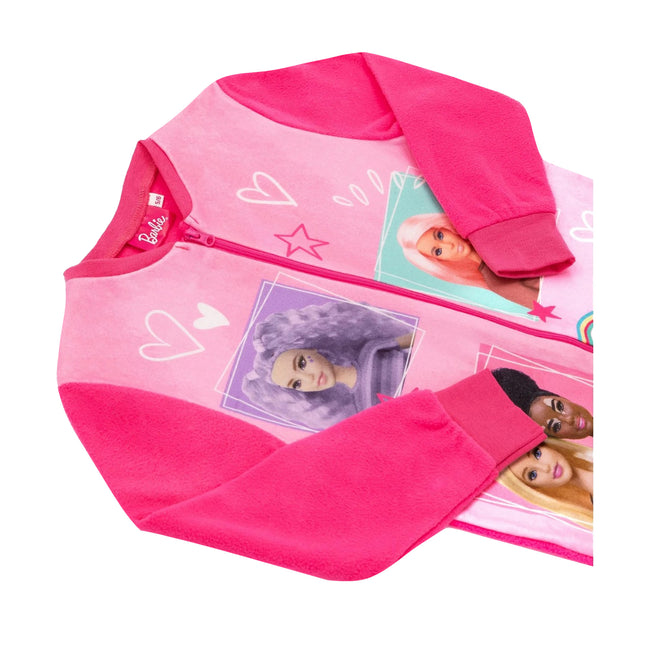 Pink - Side - Barbie Girls Icons Sleepsuit