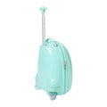 Mint Green - Side - Pusheen 2 Wheeled Suitcase