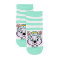 Pink-White-Green - Side - Paw Patrol Girls Socks (Pack of 5)