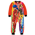 Multicoloured - Front - Miraculous Girls Character Sleepsuit