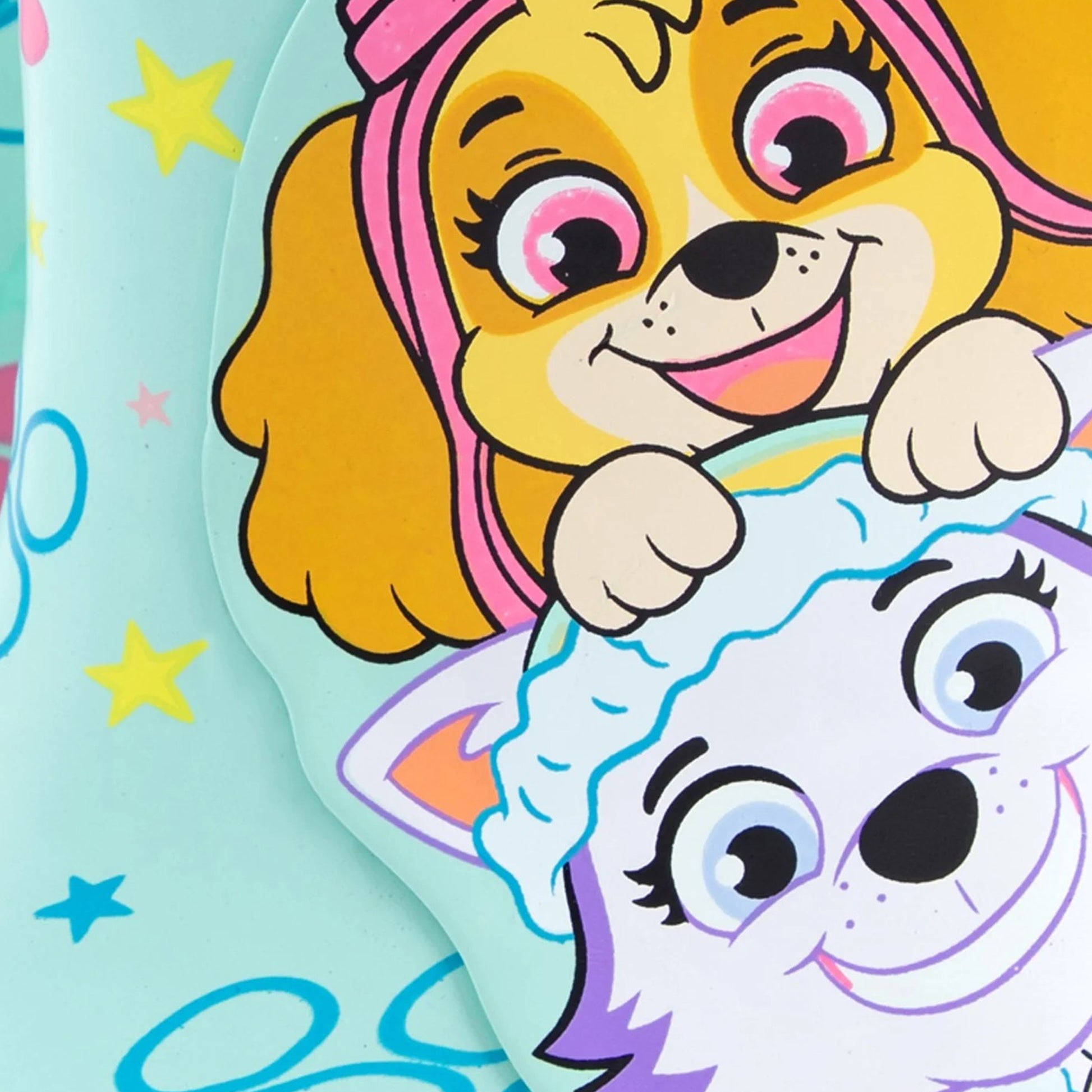 Pink-Blue - Lifestyle - Paw Patrol Childrens-Kids Skye & Everest Wellington Boots