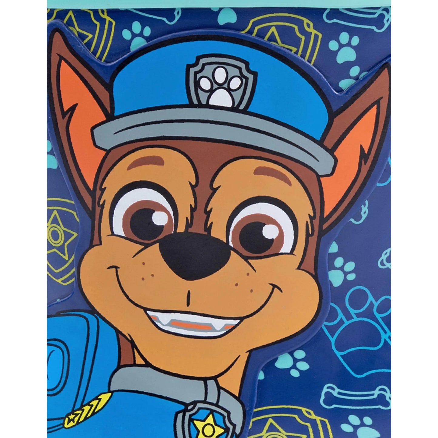 Blue-Yellow - Close up - Paw Patrol Boys Chase Wellington Boots