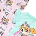 Pink-Blue - Close up - Paw Patrol Girls Skye Unicorn Nightie (Pack of 2)