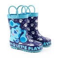 Navy-Blue - Front - Blue´s Clues & You! Childrens-Kids Paw Print Garden Wellies