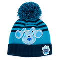 Blue - Back - Blue´s Clues & You! Childrens-Kids Knitted Winter Hat And Gloves Set