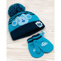 Blue - Lifestyle - Blue´s Clues & You! Childrens-Kids Knitted Winter Hat And Gloves Set