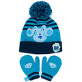 Blue - Front - Blue´s Clues & You! Childrens-Kids Knitted Winter Hat And Gloves Set
