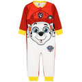 Blue-Yellow-White - Back - Paw Patrol Childrens-Kids Chase & Marshall Sleepsuit (Pack of 2)