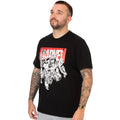 Black-Grey - Lifestyle - Marvel Mens Superhero Pyjama Set