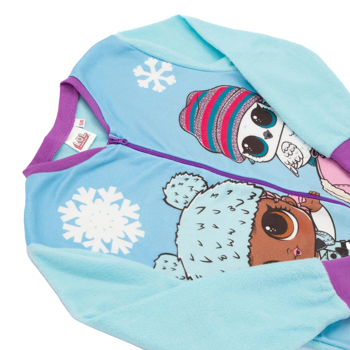Blue-Purple - Pack Shot - LOL Surprise Girls Sleepsuit