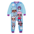 Blue-Purple - Front - LOL Surprise Girls Sleepsuit